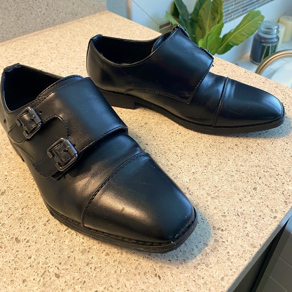 Todd Welsh Kids Black Dress Shoe